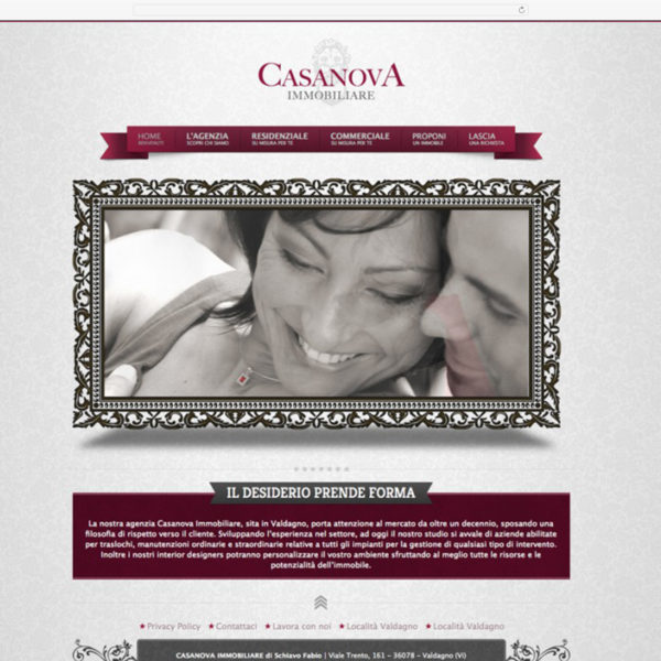 Web Home Casonova Immobiliare