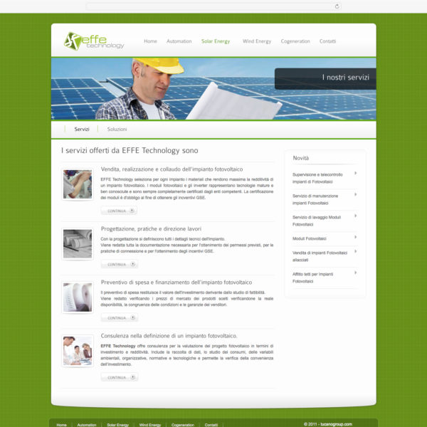 Web Solar energy Effe Technology
