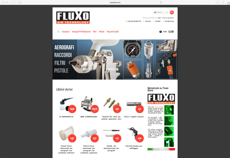 Web Home Fluxo