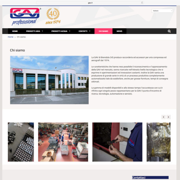 Web Chi siamo Gav