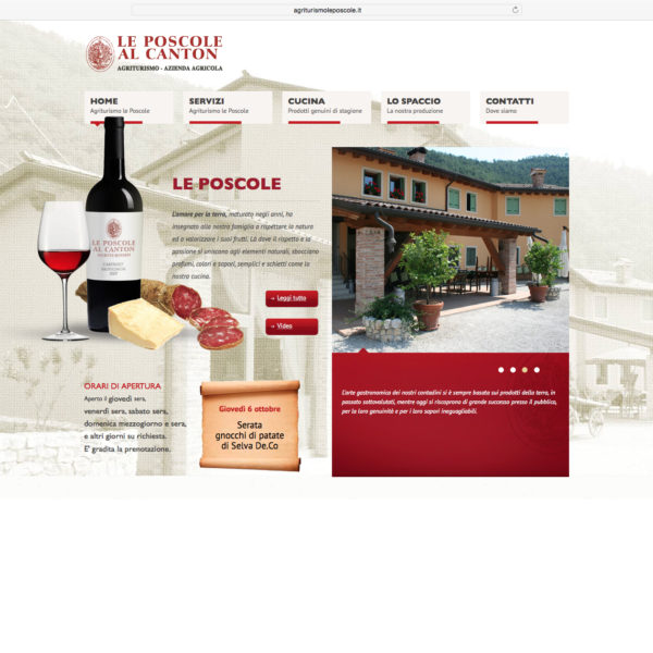 Web Home Le Poscole