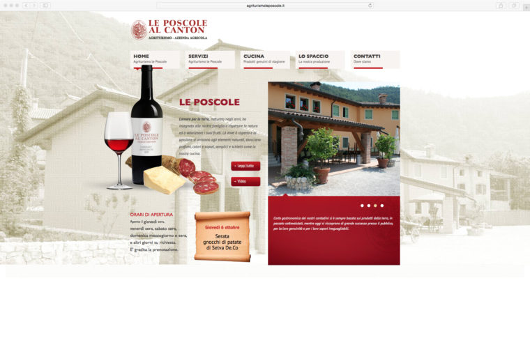 Web Home Le Poscole