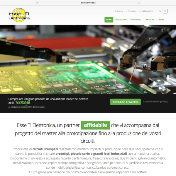 Web Home Esse Ti Elettronica