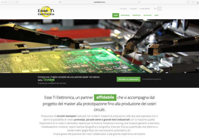 Web Home Esse Ti Elettronica