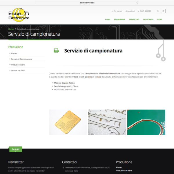 Web Servizi Esse Ti Elettronica